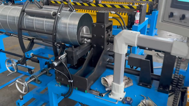 Máquina de Rebordeado de Espiroductos