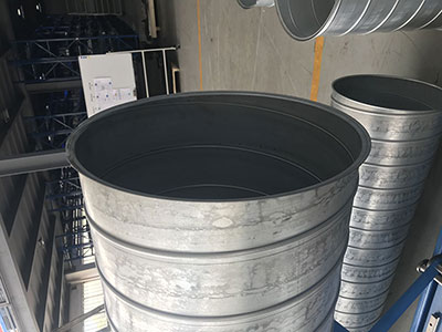 Máquina de Rebordeado de Espiroductos